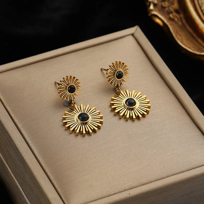 Fashion Drop Earrings, 316L Stainless Steel