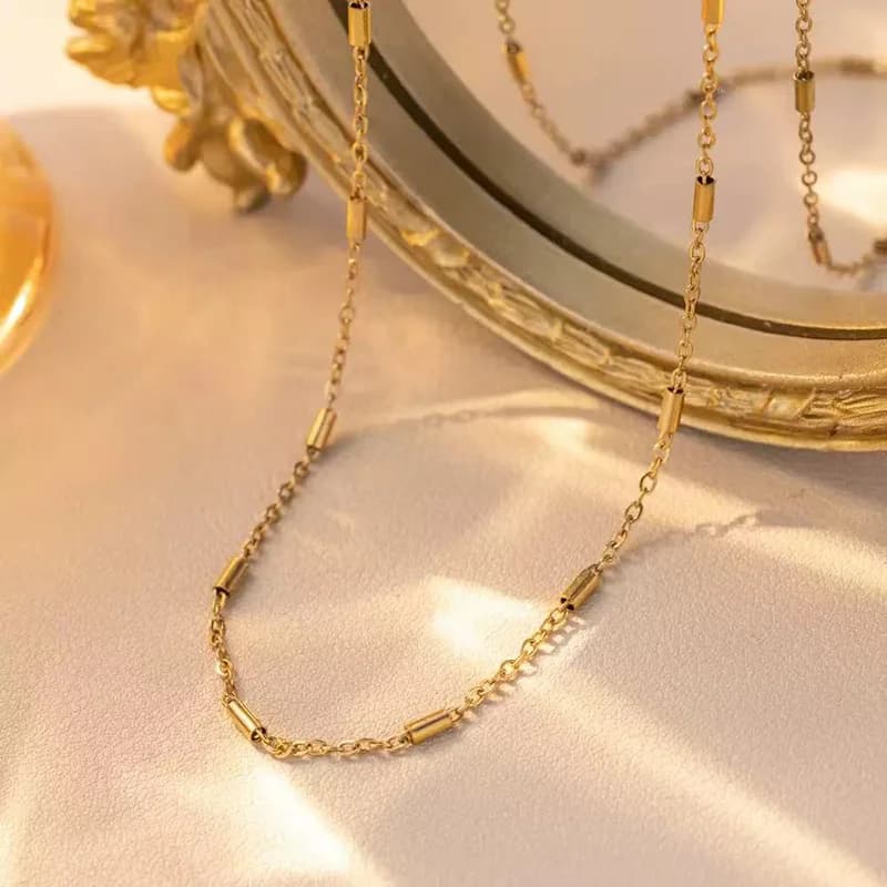Thick Gold Chain Necklace