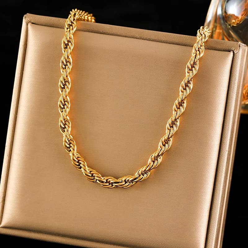 Metal Charm Statement Collar Necklace, Gold Plated