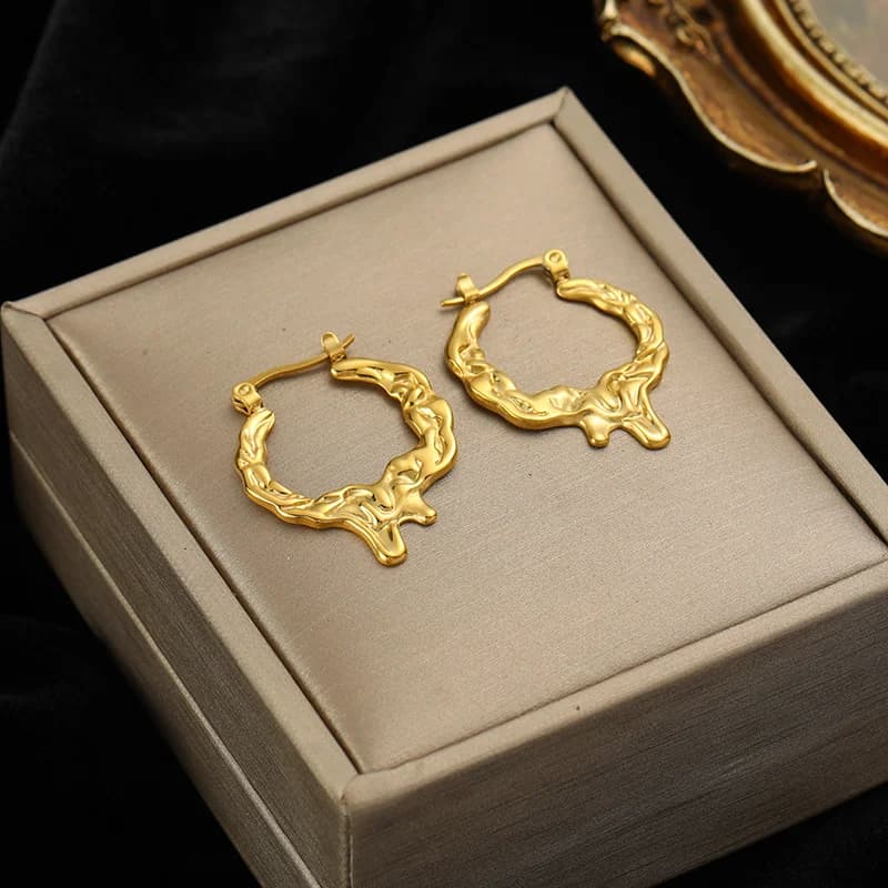 Fashion Drop Earrings, 316L Stainless Steel