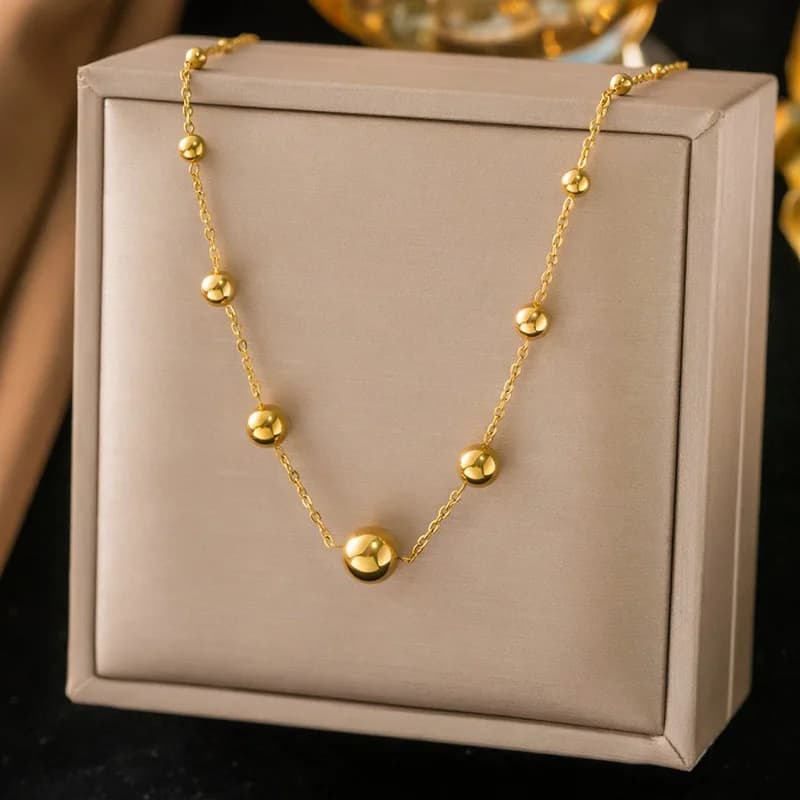 Thick Gold Chain Necklace