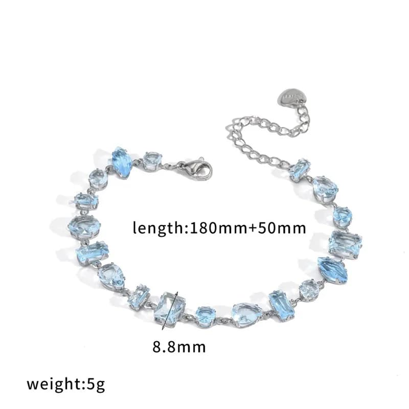 Textured Metal Bead Chain Bracelet